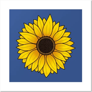 Sunflower (Small Print) Posters and Art